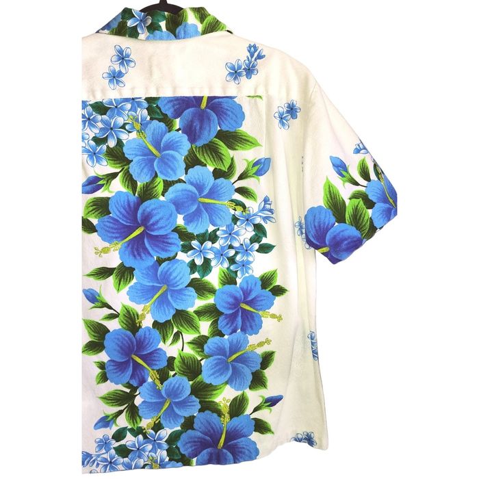 Vintage Ui MaiKai Medium Vintage Floral Hawaiian Shirt MINT SfPf Hom ...