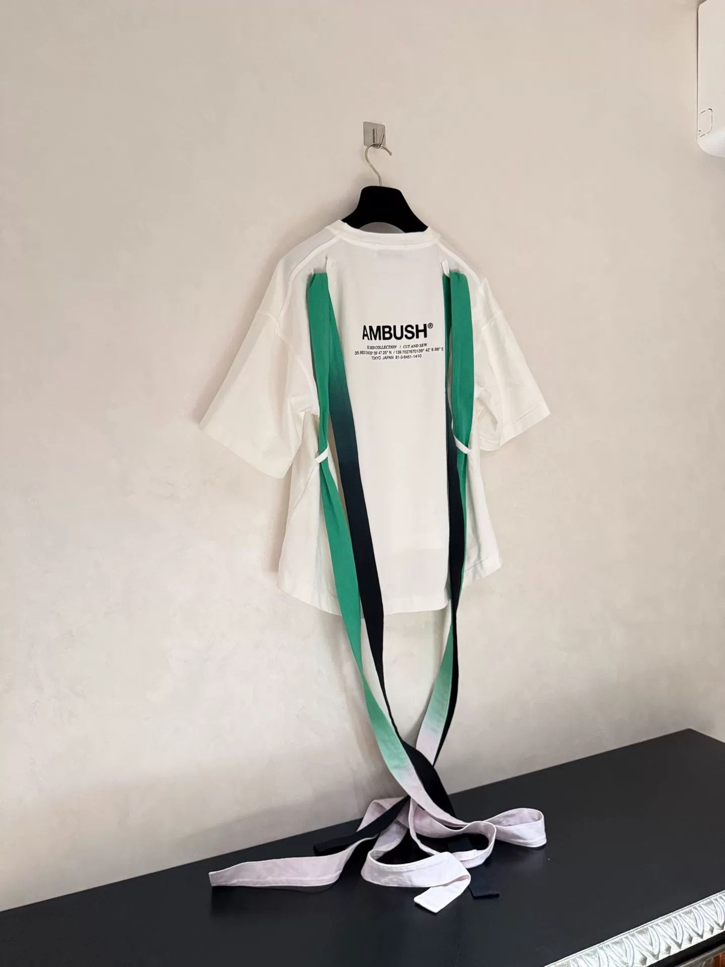 Ambush Design Ambush Gradient Ribbon Short Sleeve T-shirt Size S / US 4 / IT 40 - 1 Thumbnail