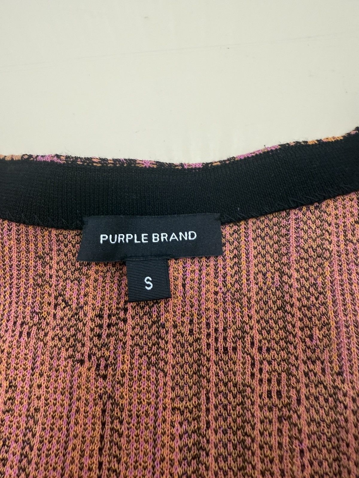 Other Purple Brand Ribbed Sweater Cardigan Size S / US 4 / IT 40 - 2 Thumbnail