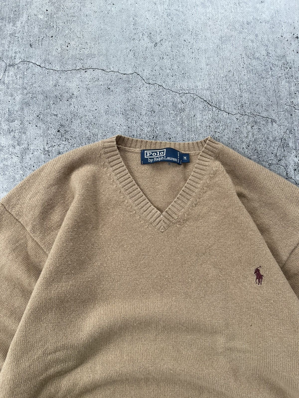 Polo Ralph Lauren × Vintage Vintage Polo Ralph Lauren Sweater Brown Pima Cotton Size US M / EU 48-50 / 2 - 3 Thumbnail