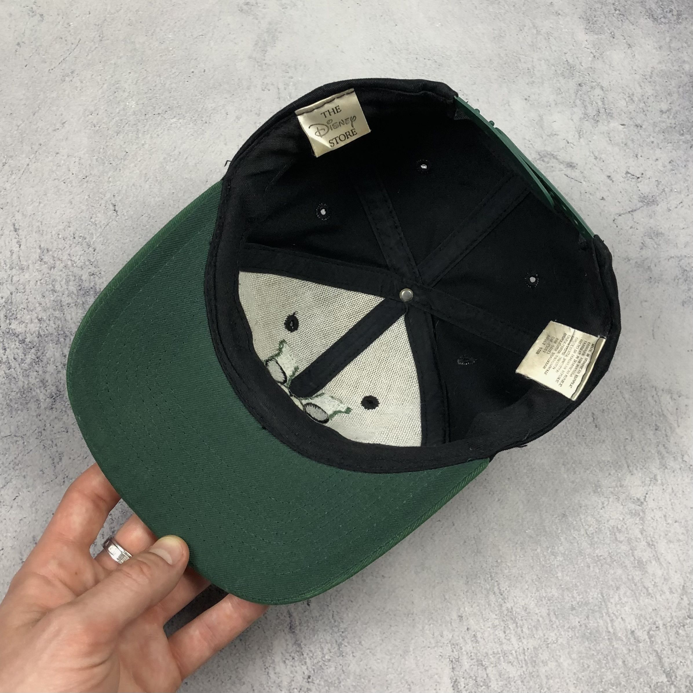 Mickey Mouse Vintage The Disney Store Mickey Mouse M logo Cap Hat Size ONE SIZE - 7 Thumbnail