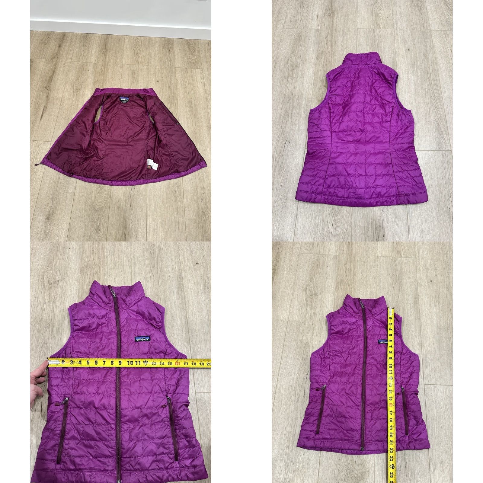 Patagonia Patagonia Vest Womens Small Purple Primaloft Insulated Nano Puff Puffer 84247 Vest Quilted Zip Size S / US 4 / IT 40 - 8 Thumbnail