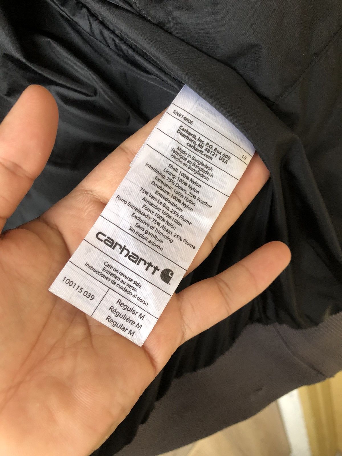 Carhartt Rare❗️Carhartt Puffer Winter Jacket Wt Hoodie Size US M / EU 48-50 / 2 - 14 Thumbnail