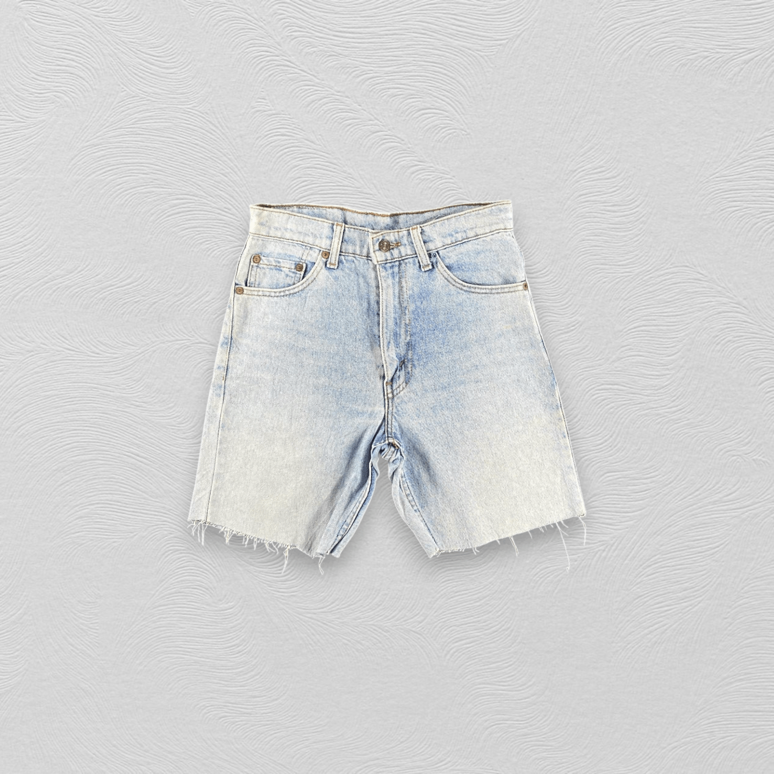 Levi's Vintage Levis Jeans Faded Blue Short Pants KJ3450 Size US 28 / EU 44 - 1 Thumbnail