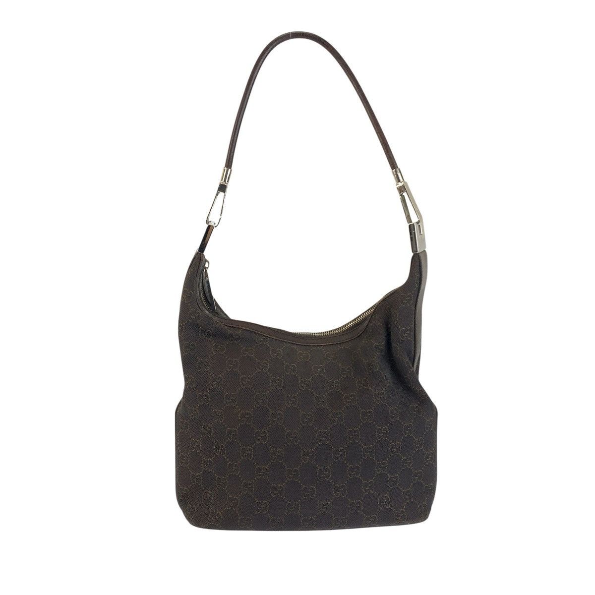 Gucci Gucci GG Canvas Shoulder Bag Textile Shoulder Bag 01234 Duty Free For Usa in Brown, Women's