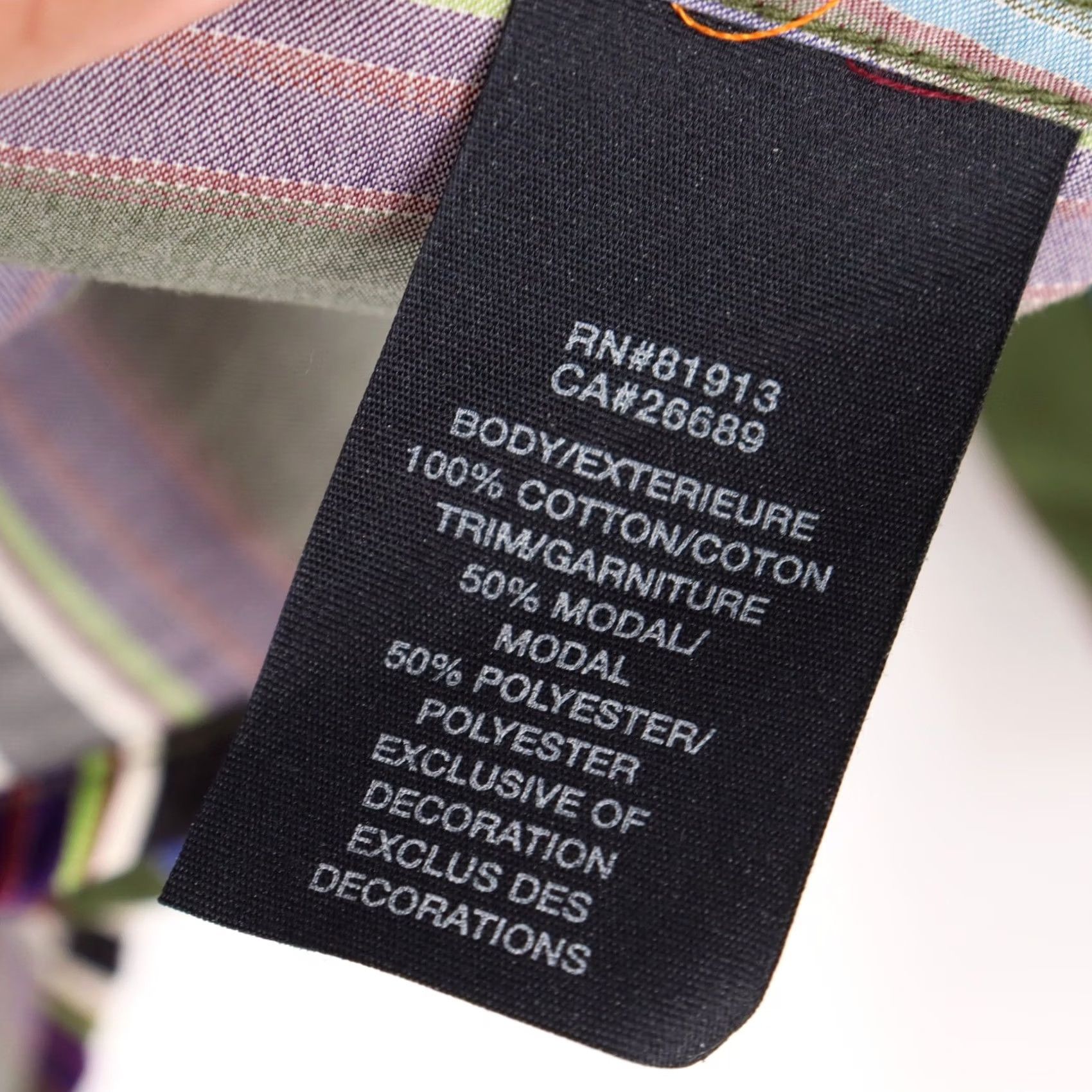 Robert Graham VINTAGE? No. Size 40R - 6 Thumbnail