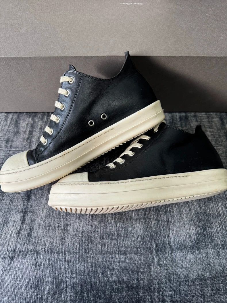 Other Rick Owens Main Line Low Top Leather Top Big Converse shoe Size US 9 / EU 42 - 4 Thumbnail