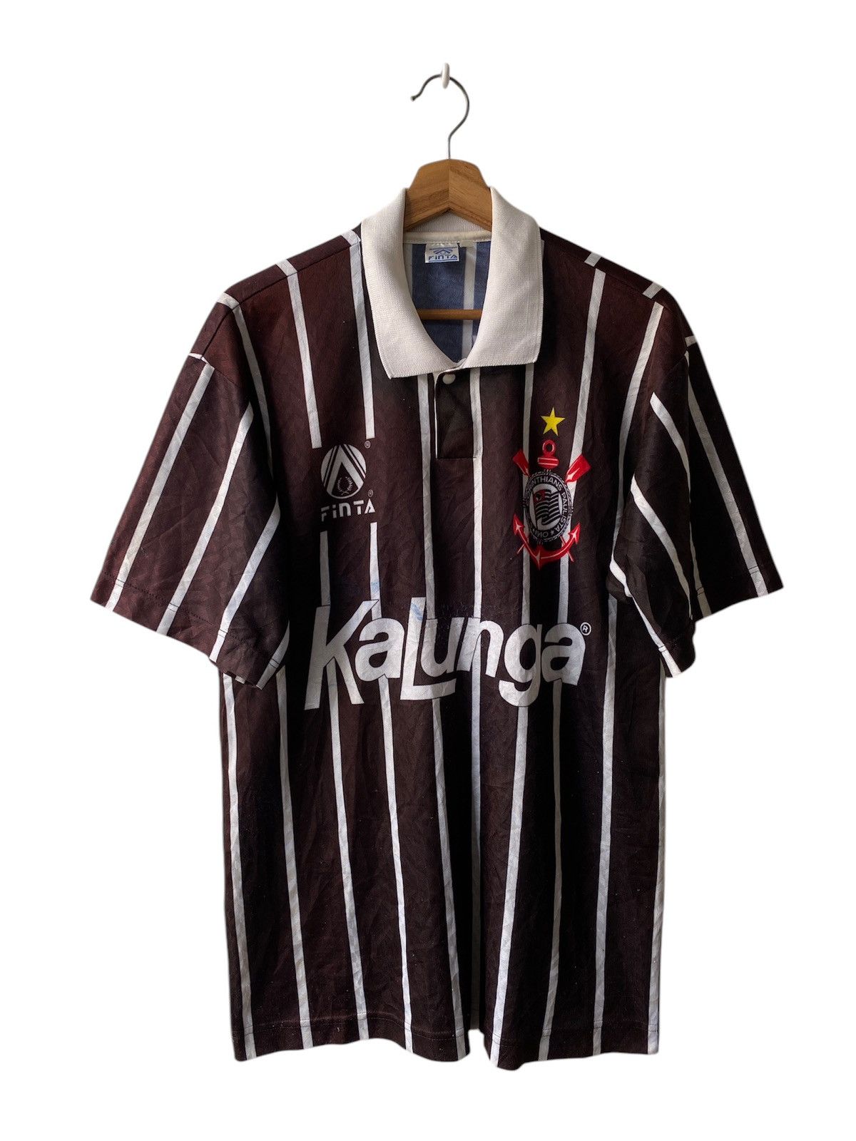 Vintage 1993/1994 Corinthians Paulista Brazil Club Jersey