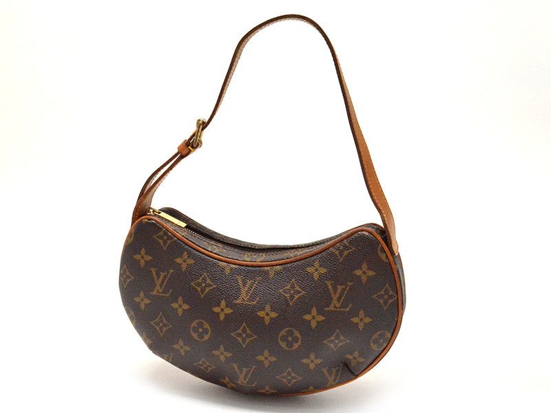 Louis Vuitton Pochette Croissant Bag Messenger Bag Monogram