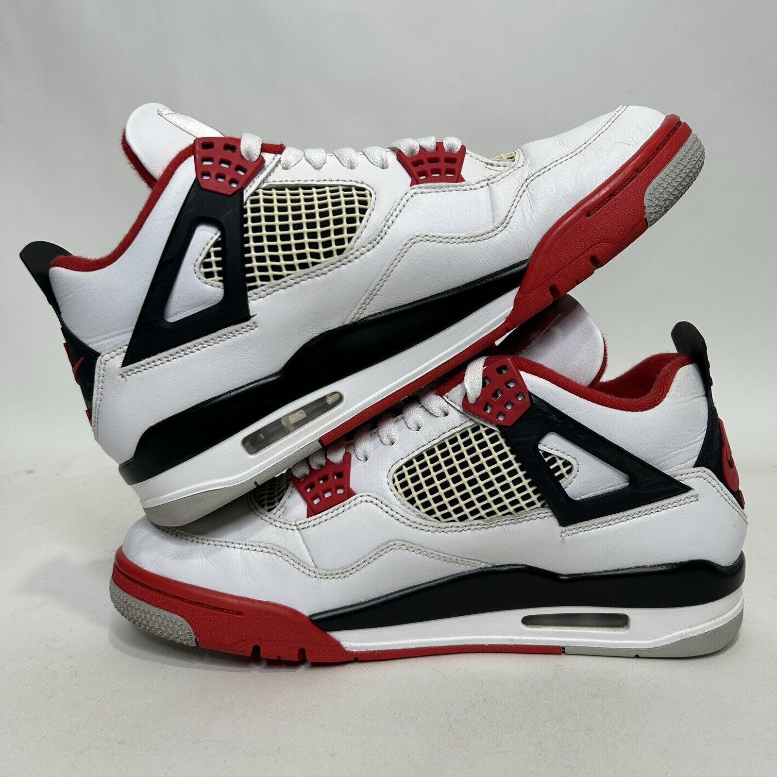 Nike Nike Air Jordan 4 Retro OG “Fire Red” 2020 Size US 9.5 / EU 42-43 - 3 Thumbnail