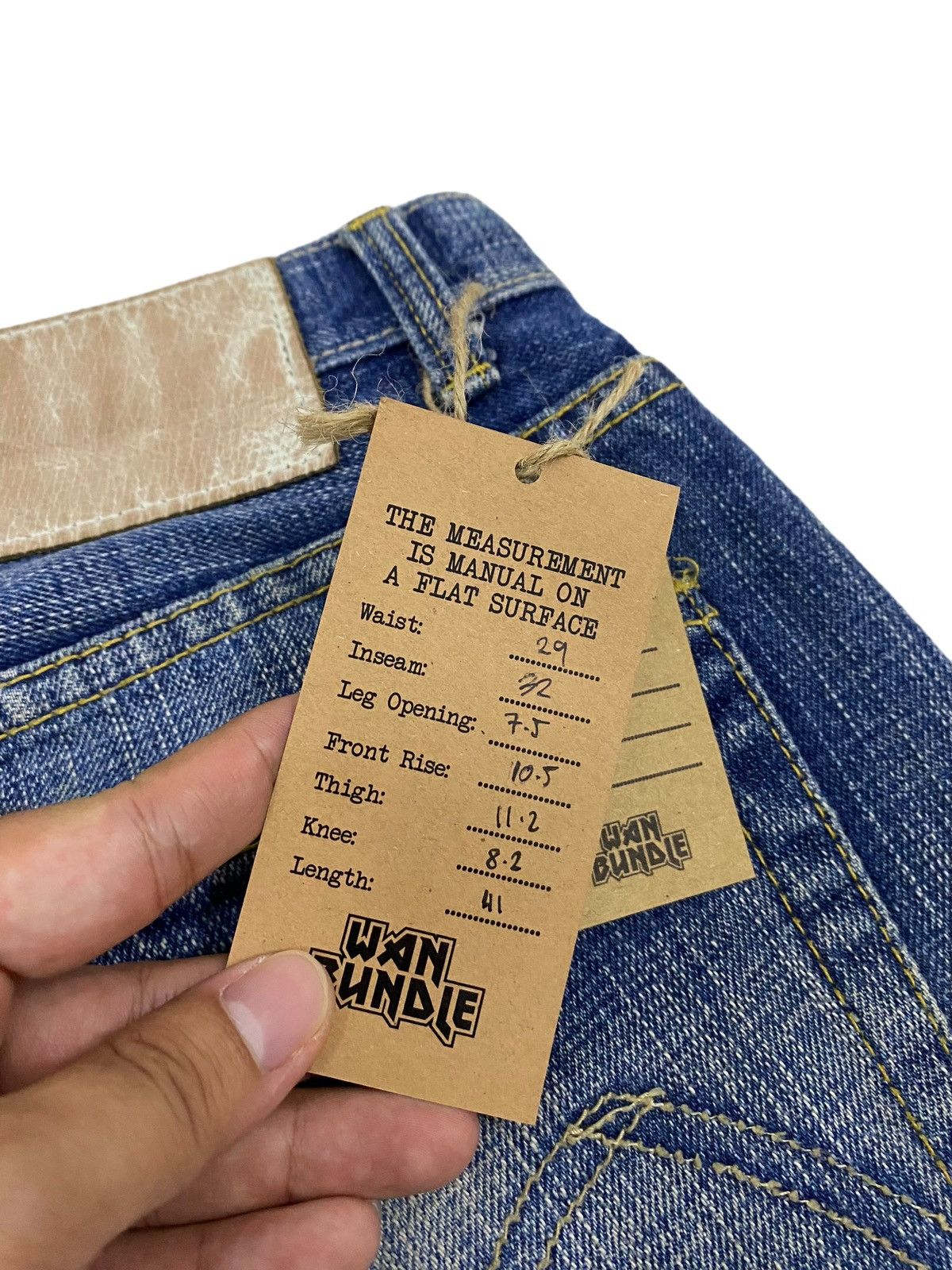 Neighborhood Neighborhood Selvedge Red Line Jean Made in Japan Size US 29 - 11 Thumbnail