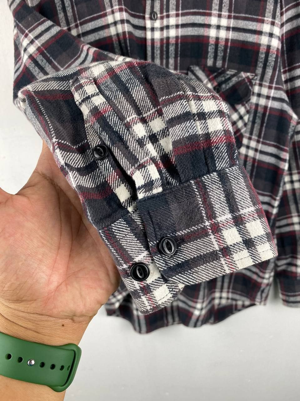 Flannel japanese brands shadow plaid flannel shirt nice design Size US XL / EU 56 / 4 - 6 Thumbnail