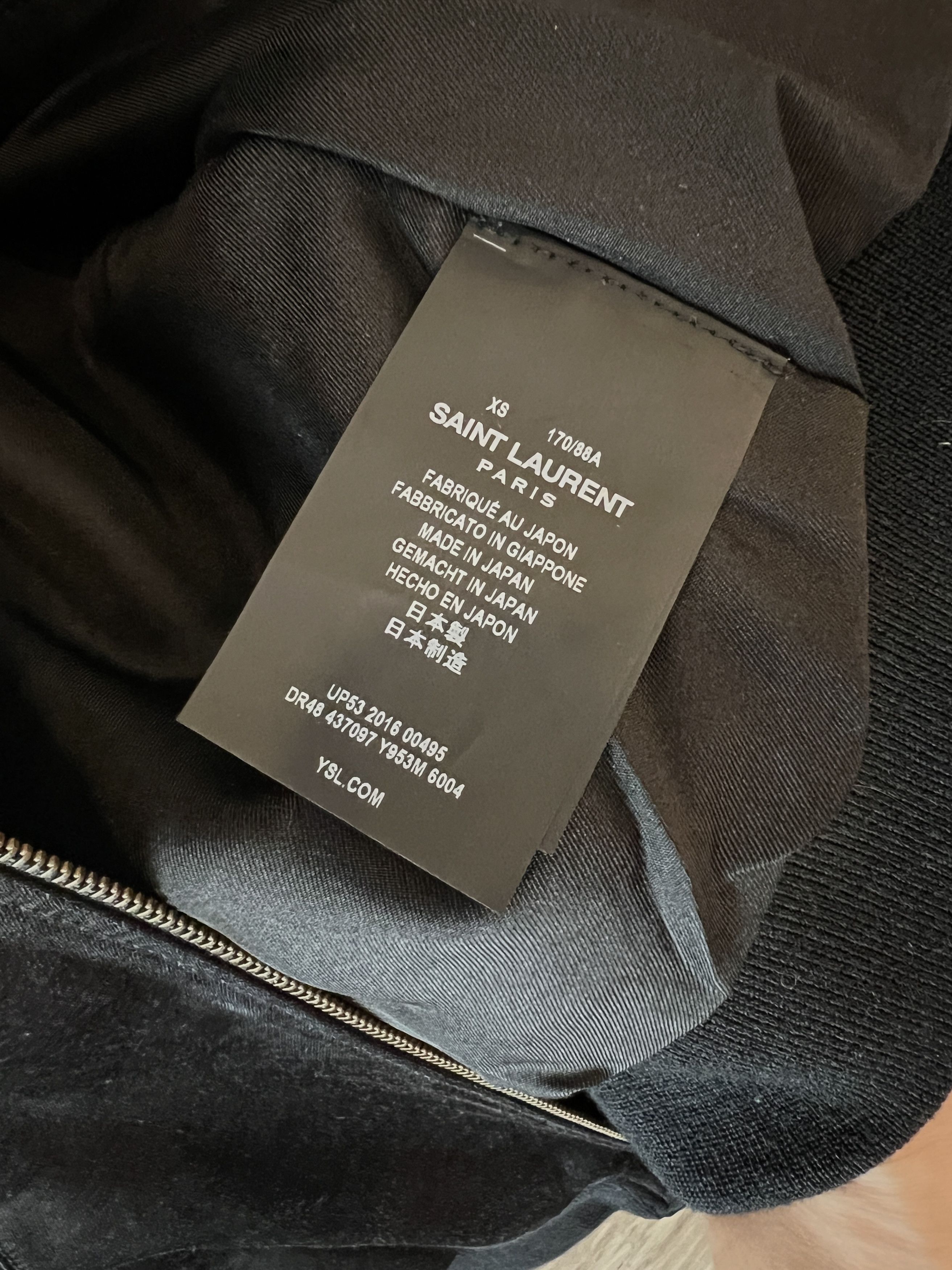 Saint Laurent Paris Saint Laurent Paris Western Teddy Jacket Size US XS / EU 42 / 0 - 8 Thumbnail