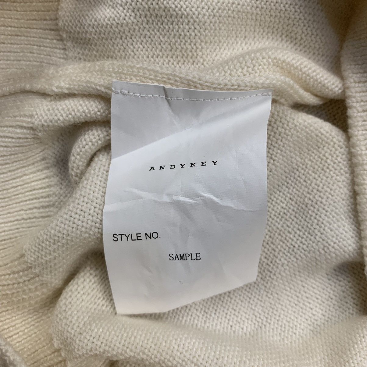20471120 “SAMPLE” And Key - 2 Way Knitted Sweater Size L / US 10 / IT 46 - 11 Thumbnail