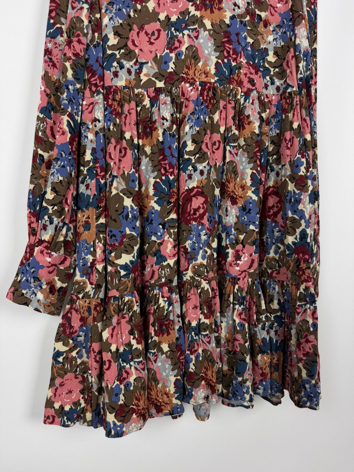 Sezane Sezane Aurena Floral Midi Dress Size XS / US 0-2 / IT 36-38 - 6 Thumbnail