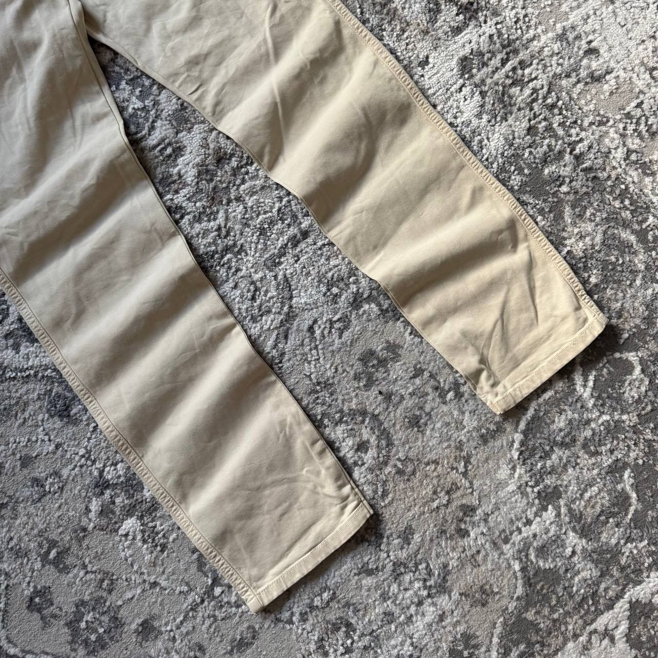 Burberry Burberry Vintage Beige Straight Glam Retro Plaid Pants Size 31" - 2 Thumbnail