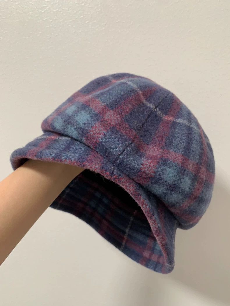 Vivienne Westwood Vivienne Westwood Red checkered hat with metal label and o Size ONE SIZE - 5 Thumbnail