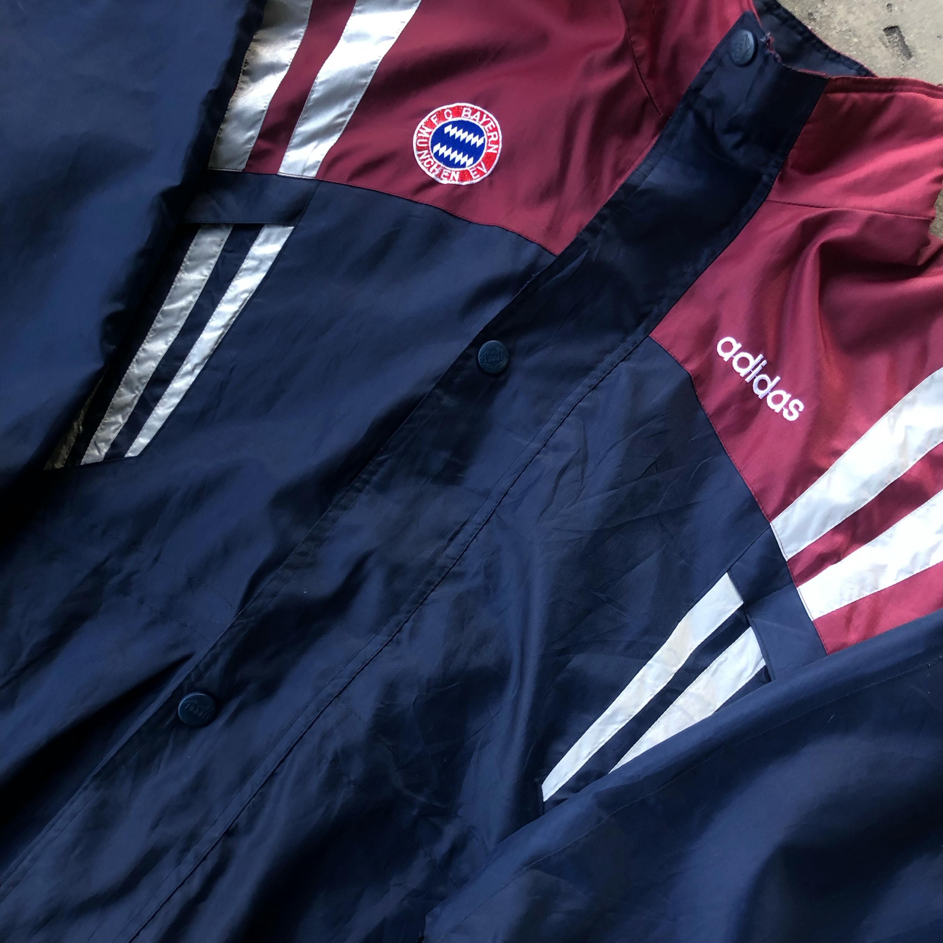 Adidas × Vintage Vintage Adidas Bayern Munich Jacket Size US L / EU 52-54 / 3 - 5 Thumbnail