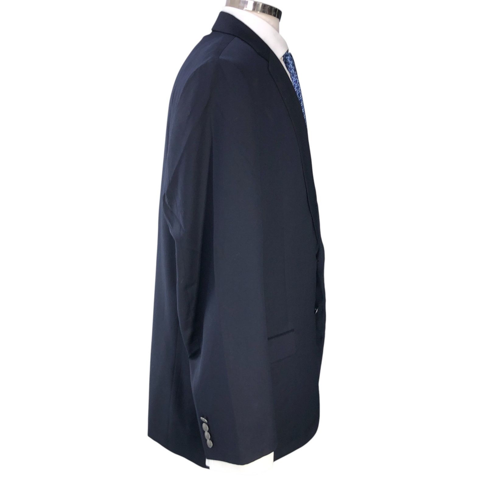 Michael Kors Michael Kors Size 46L Blazer Classic Navy Gold Metal Button Size 46L - 11 Thumbnail