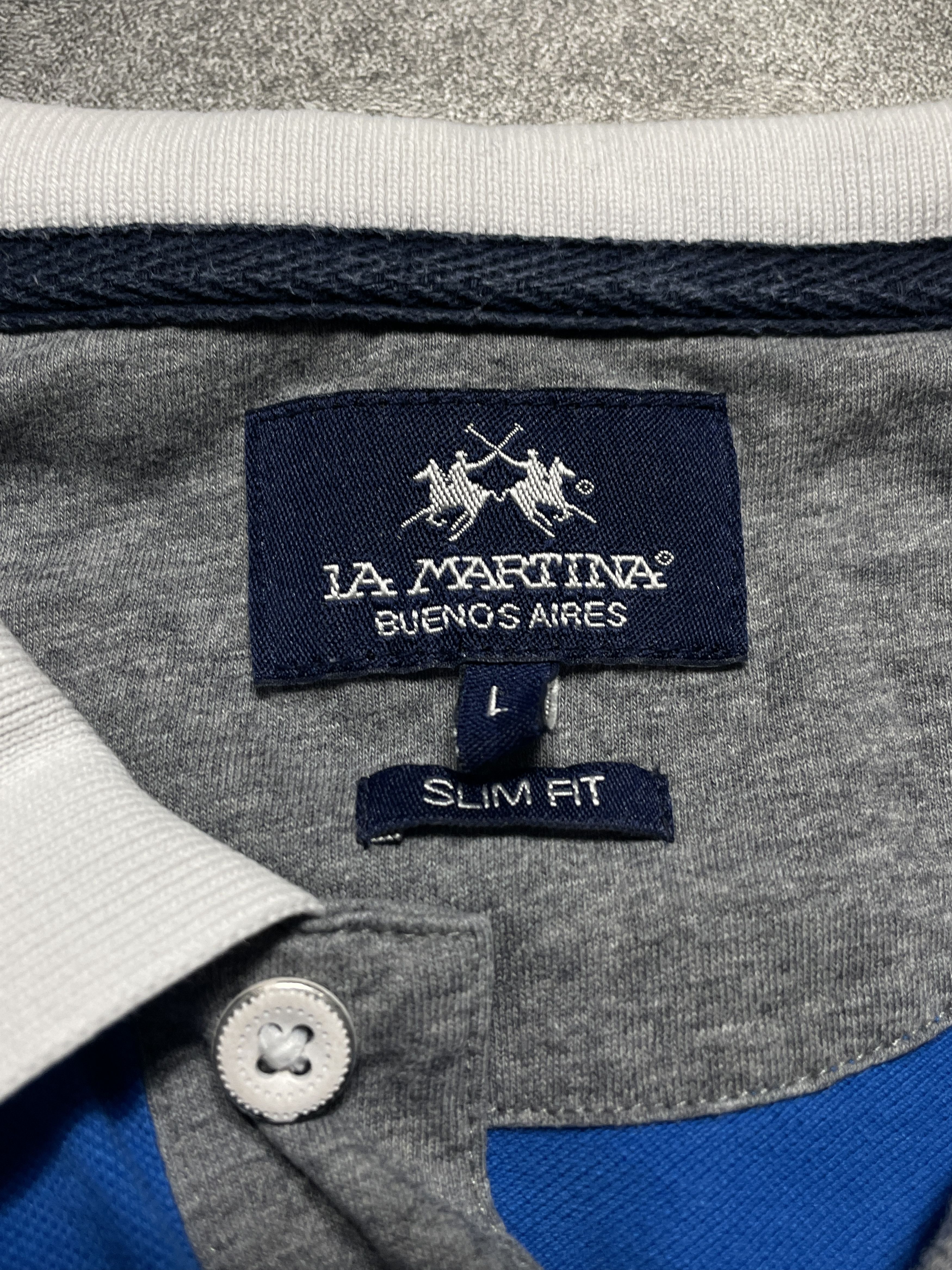 La Martina RARE La Martina Vintage Y2K Polo T-Shirt Size US L / EU 52-54 / 3 - 5 Thumbnail