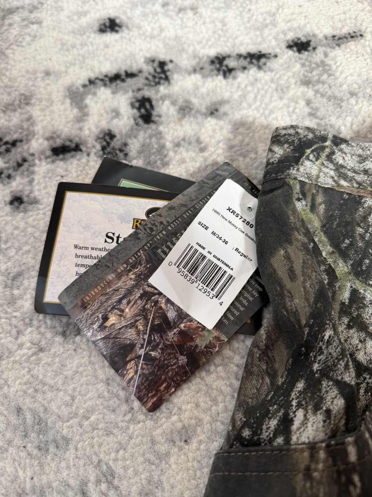 Redhead Y2K BNWT Red Head Camo Forest Print Cargo Shorts Size US 34 / EU 50 - 4 Thumbnail