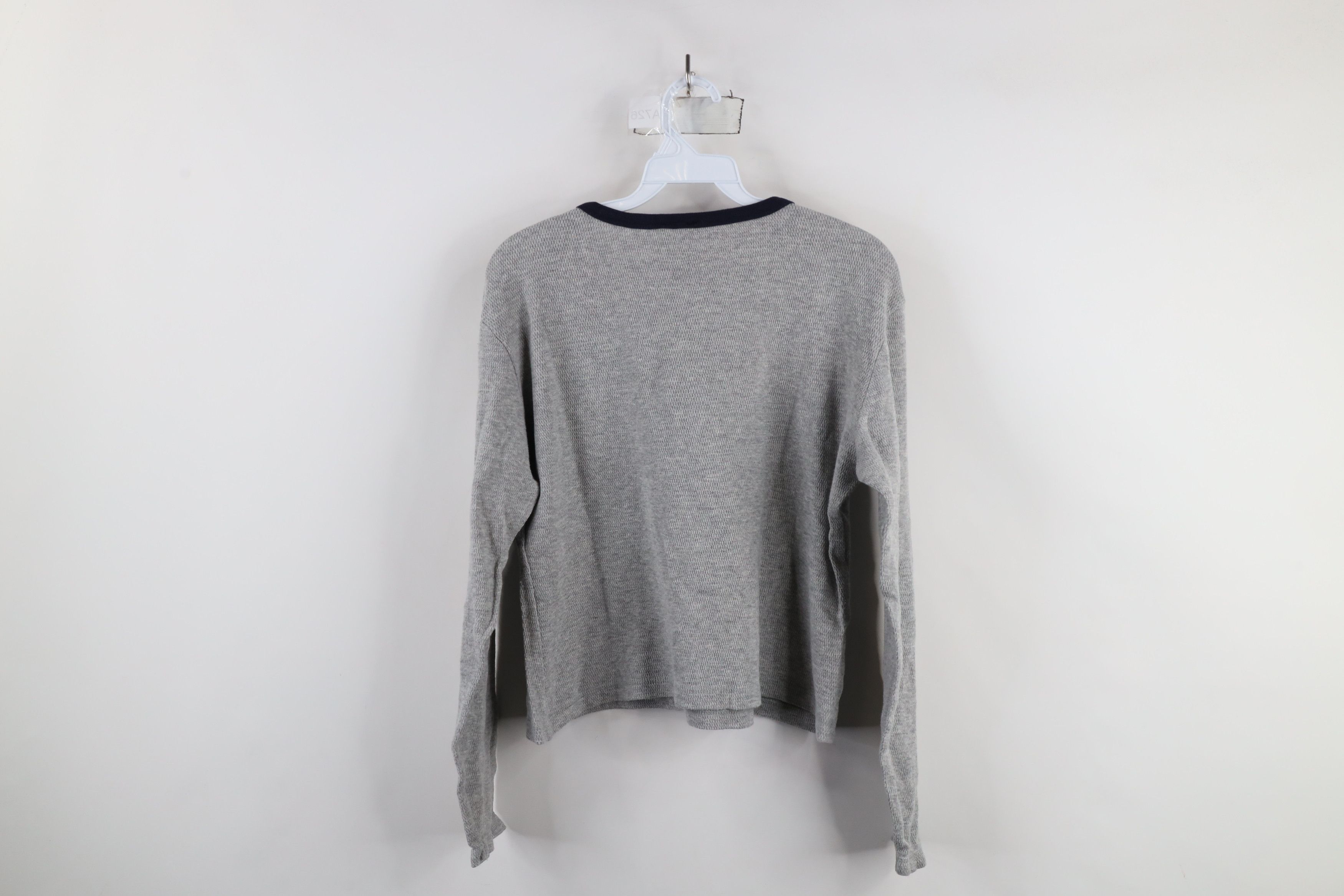 American Eagle Outfitters × Vintage Vintage 90s American Eagle Outfitters Waffle Knit T-Shirt Size M / US 6-8 / IT 42-44 - 6 Thumbnail