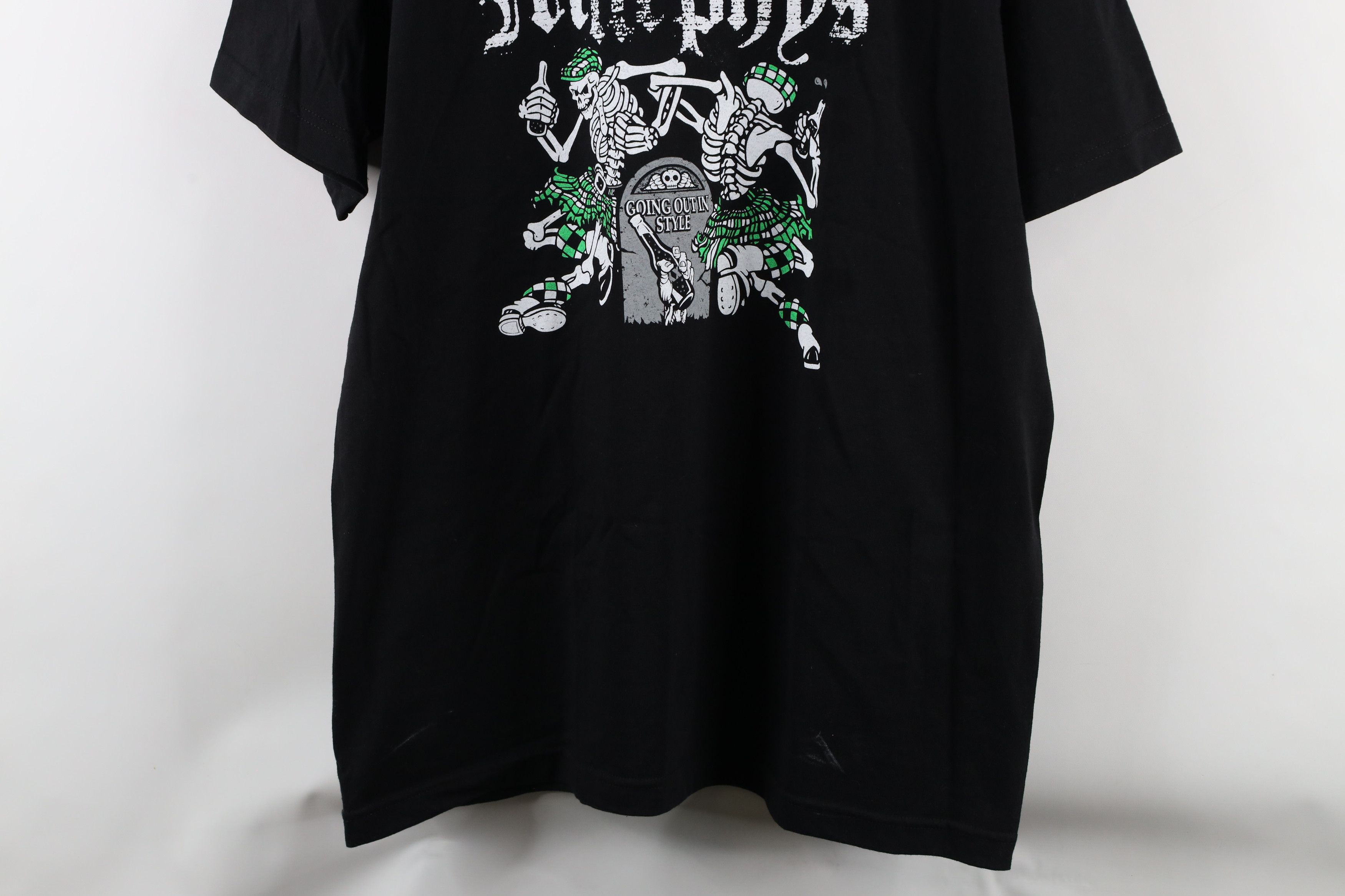 Vintage Vintage Y2K 2011 Tour Dropkick Murphys Band T-Shirt USA Size US XL / EU 56 / 4 - 3 Thumbnail