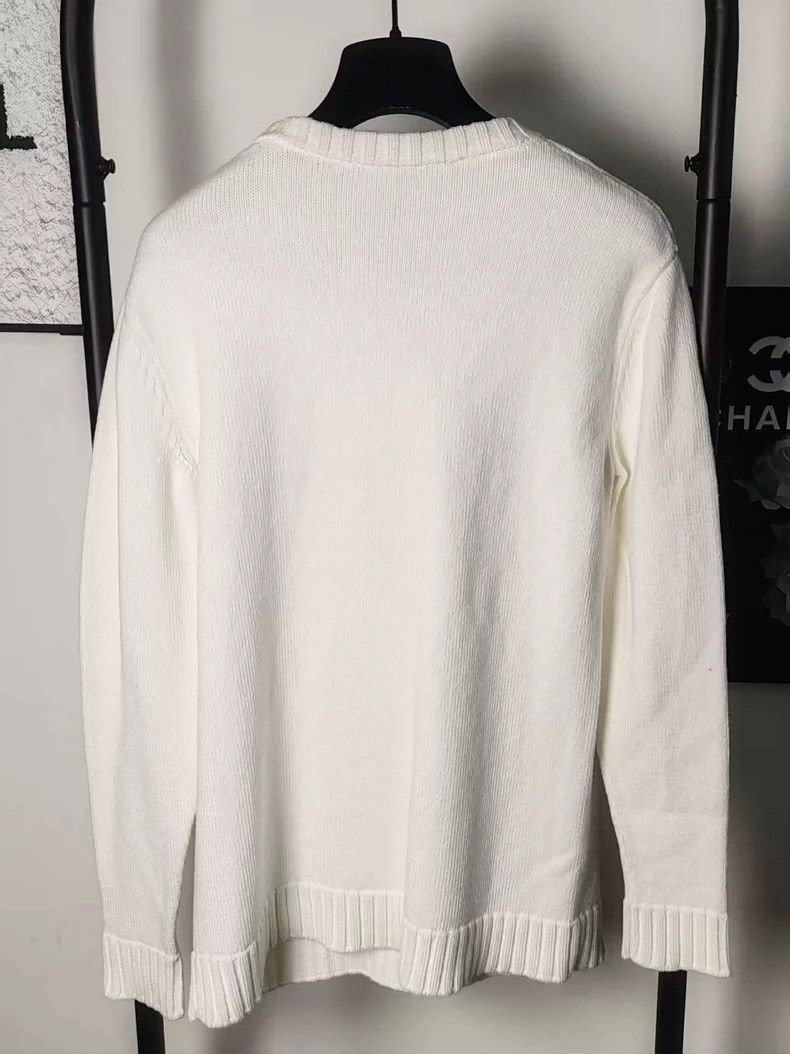 Loewe LOEWE Knitted sweater in pectin Size XS / US 0-2 / IT 36-38 - 2 Thumbnail