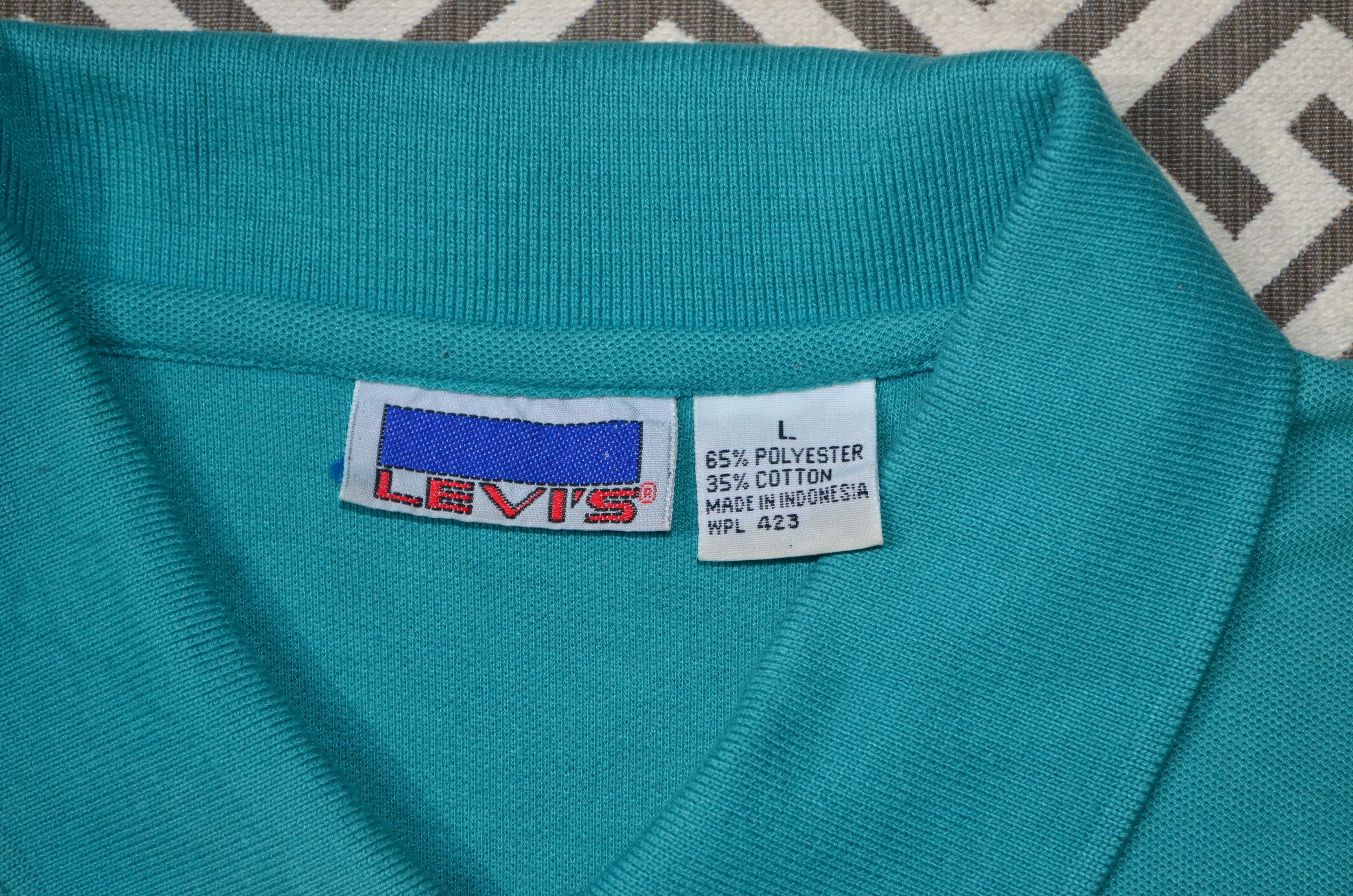 Levi's × Levi's Vintage Clothing Vintage 80's Levi's Polo Shirt Size US L / EU 52-54 / 3 - 7 Thumbnail