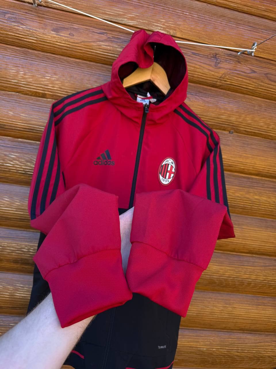 Adidas Vintage Adidas Milan Football Jacket Soccer Size S Size US S / EU 44-46 / 1 - 4 Thumbnail