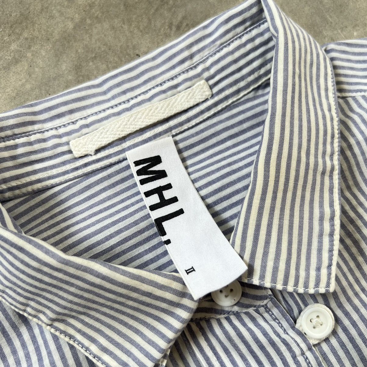 Margaret Howell Margaret Howell Stripe Long Sleeve Button up Shirt Size M / US 6-8 / IT 42-44 - 5 Thumbnail
