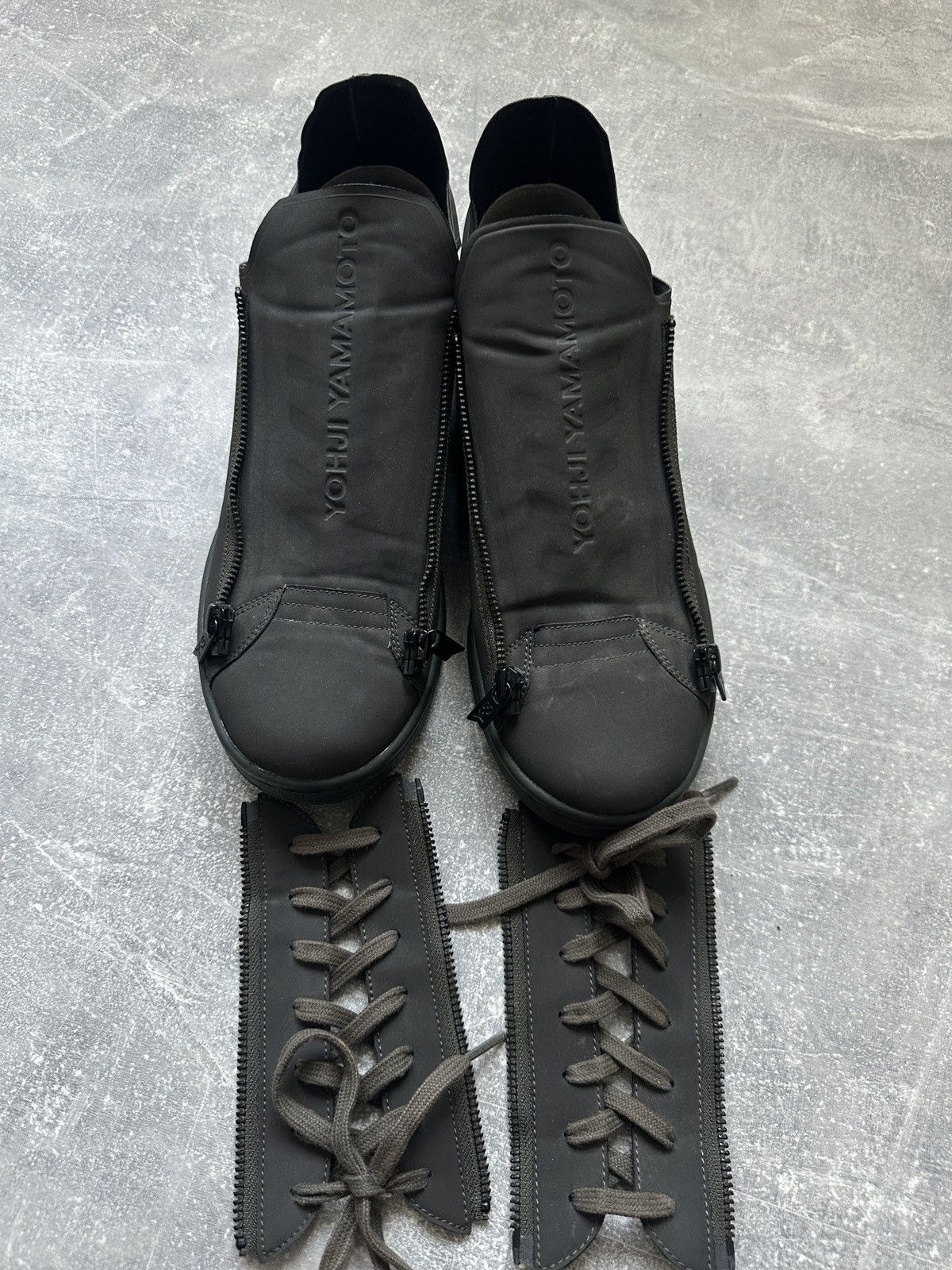 ADIDAS Y 3 STAN SMITH ZIP DARK
