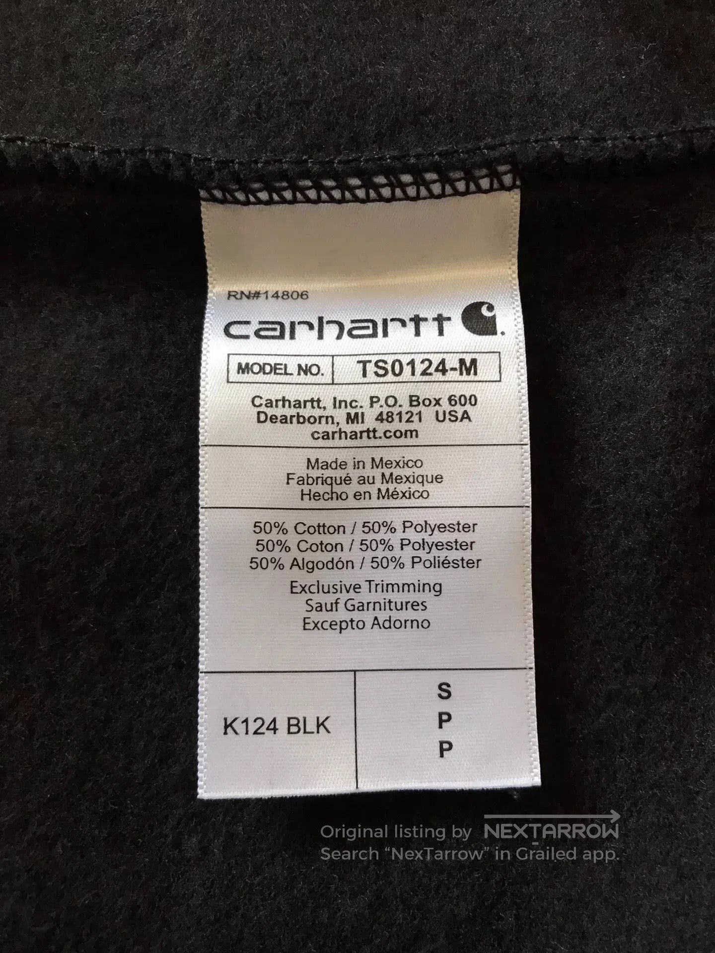 Carhartt Carhartt K124 Crewneck Sweatshirt. Size US S / EU 44-46 / 1 - 8 Thumbnail