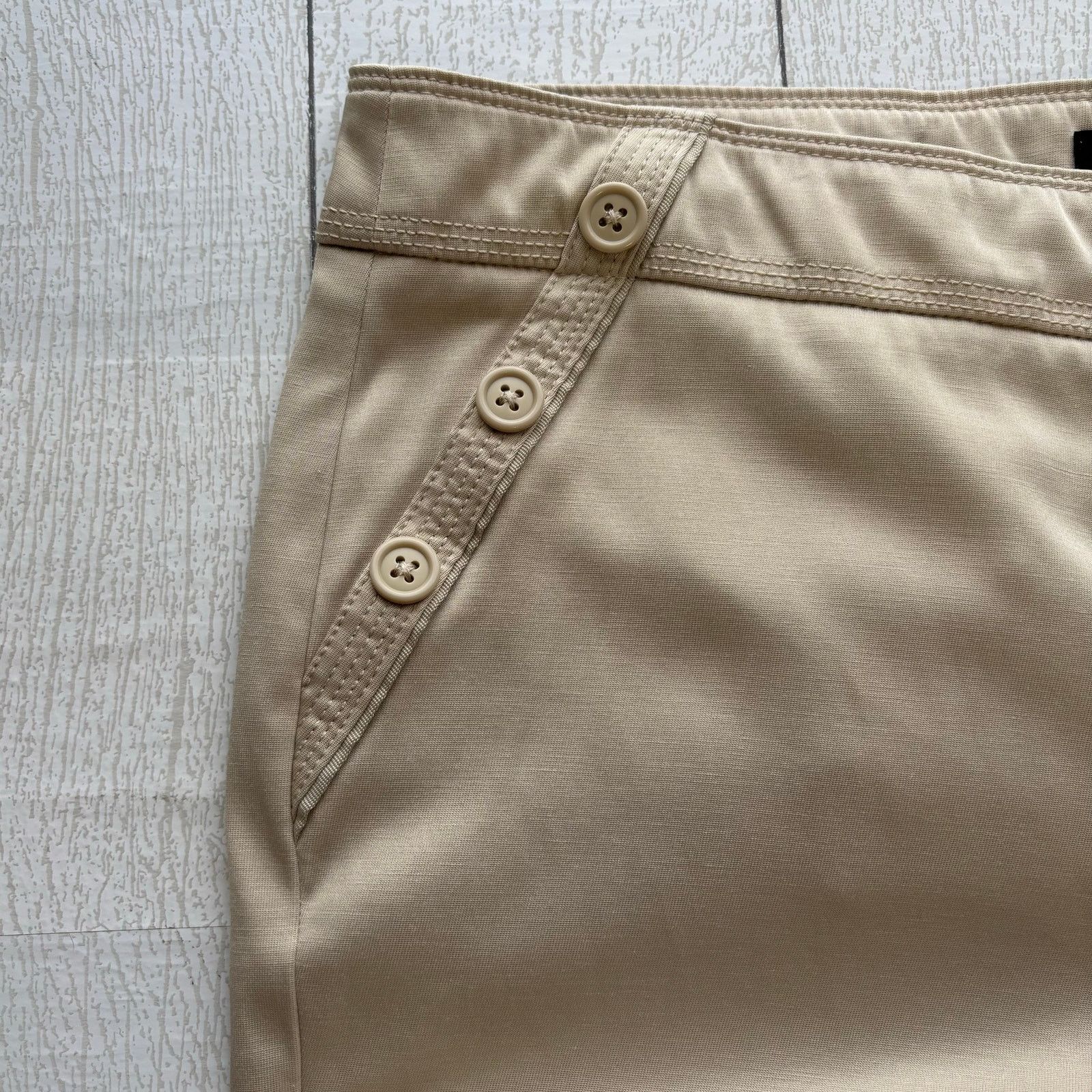 Other Zac & Rachel Tan Khaki Capri Pants Size 16 Stretch Pockets Size 38" / US 16 / IT 52 - 8 Thumbnail