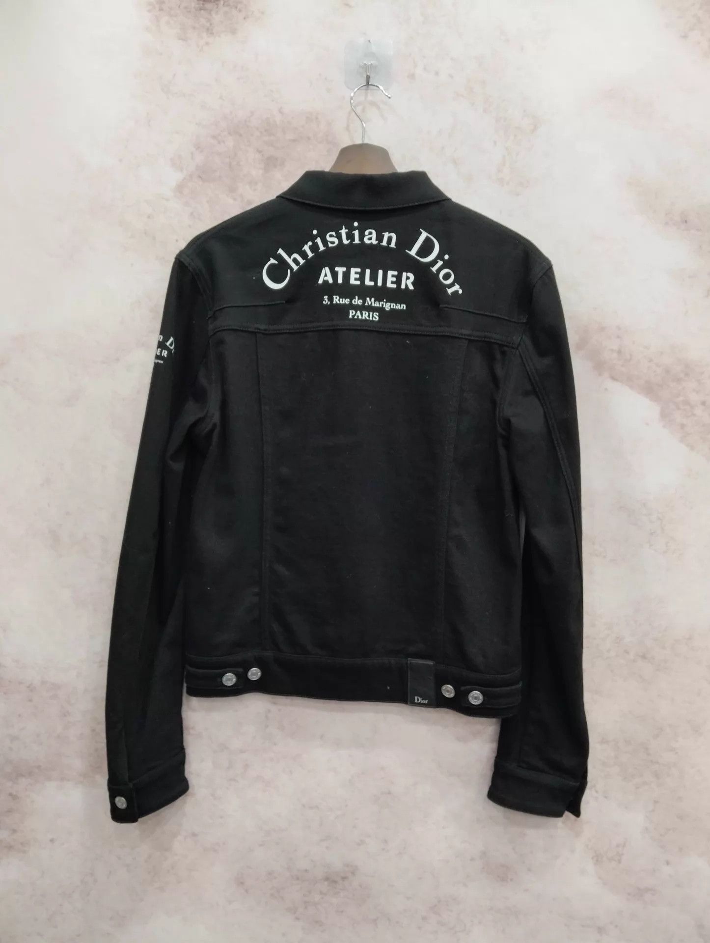 Dior DIOR Logo Long-Sleeve Denim Jacket 48 Size US M / EU 48-50 / 2 - 2 Thumbnail
