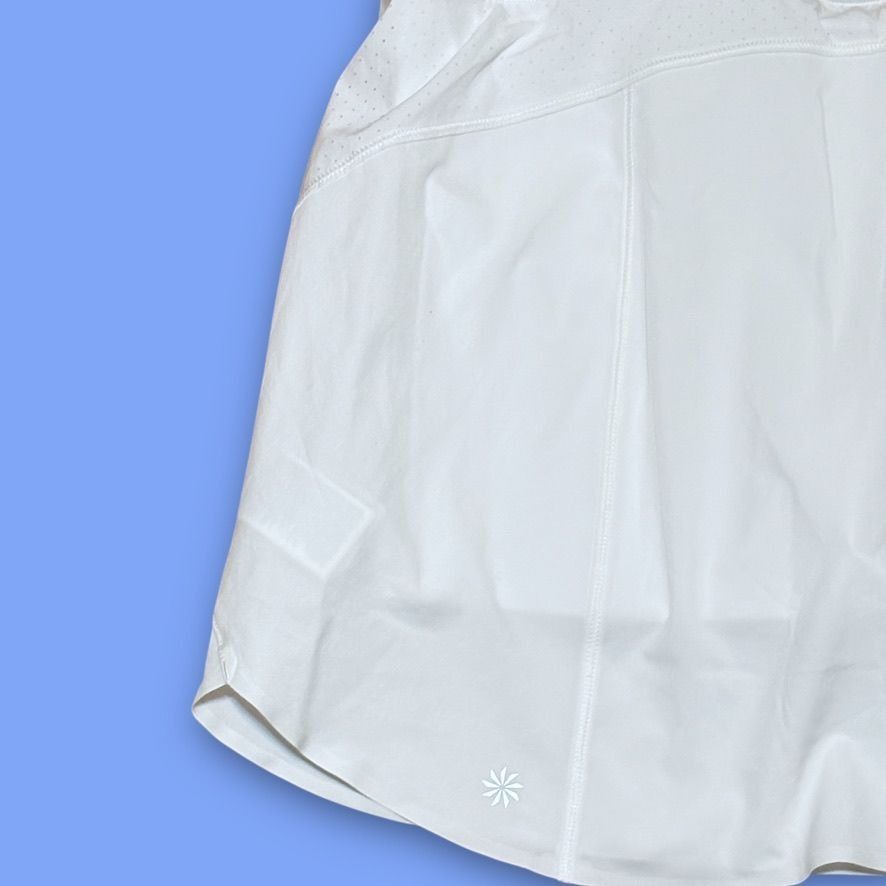 Athleta NWT Athleta Tennis skirt S 16" White Lined Pockets Run w/ It Size 27" / US 4 / IT 40 - 6 Thumbnail