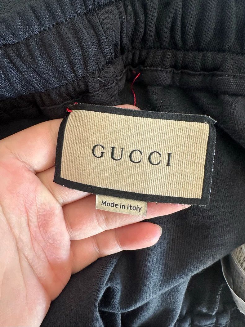 Gucci Gucci Size XXL Black string logo casual pants size XXL 250 Size US 38 / EU 54 - 3 Thumbnail