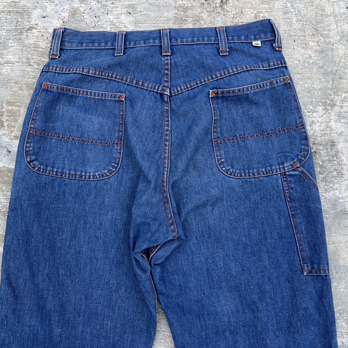 Big Mac Vintage 70s Big Mac Carpenter Jeans Relaxed Fit Size US 32 / EU 48 - 6 Thumbnail