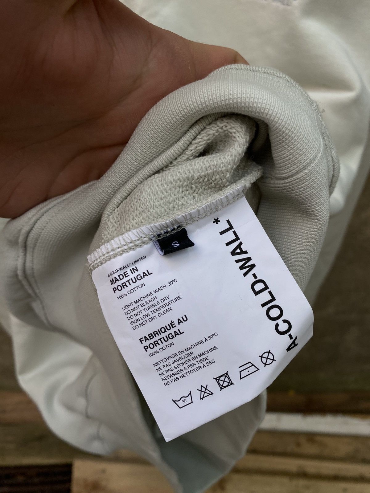 A-COLD-WALL* A Cold Wall Back Embroided Logo Sweatshirt Size US S / EU 44-46 / 1 - 7 Thumbnail