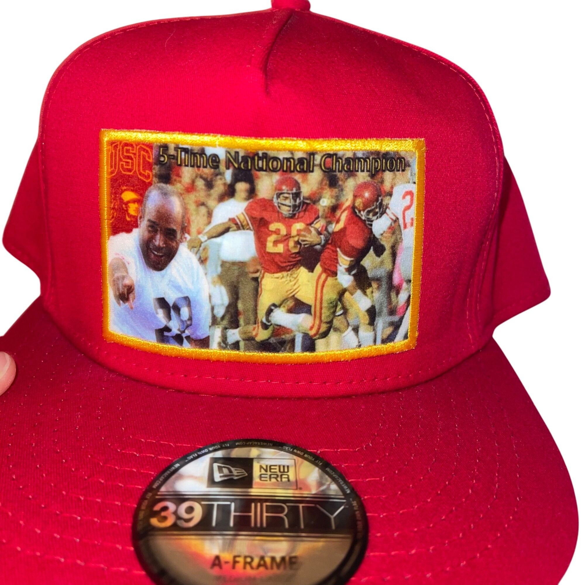 New Era New Era Mens Hat Red Legend And Icons Custom Size ONE SIZE - 6 Thumbnail