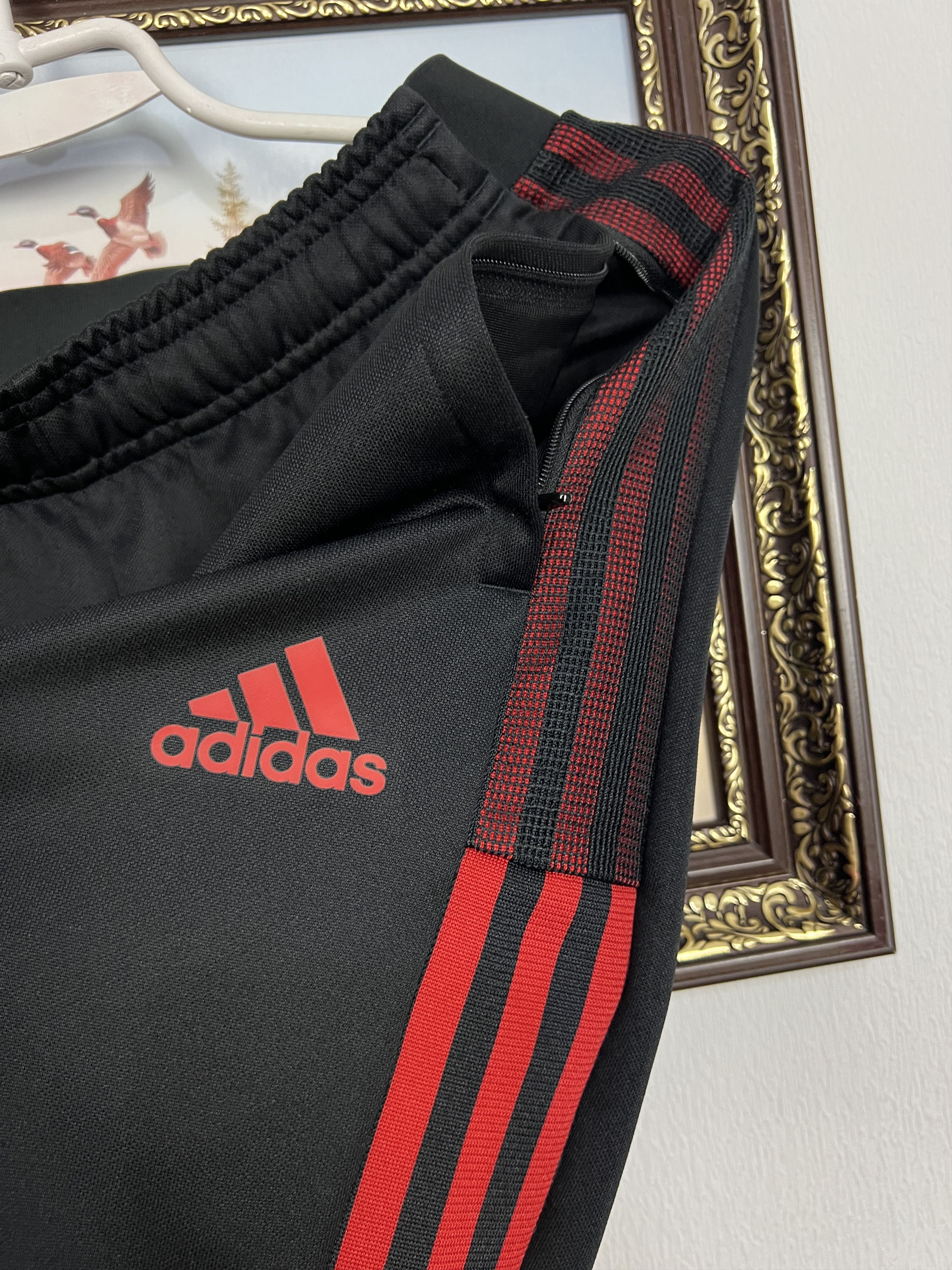 Adidas Bayern Munich Football Train Slim Athletic Pants Sweatpants Size US 30 / EU 46 - 5 Thumbnail