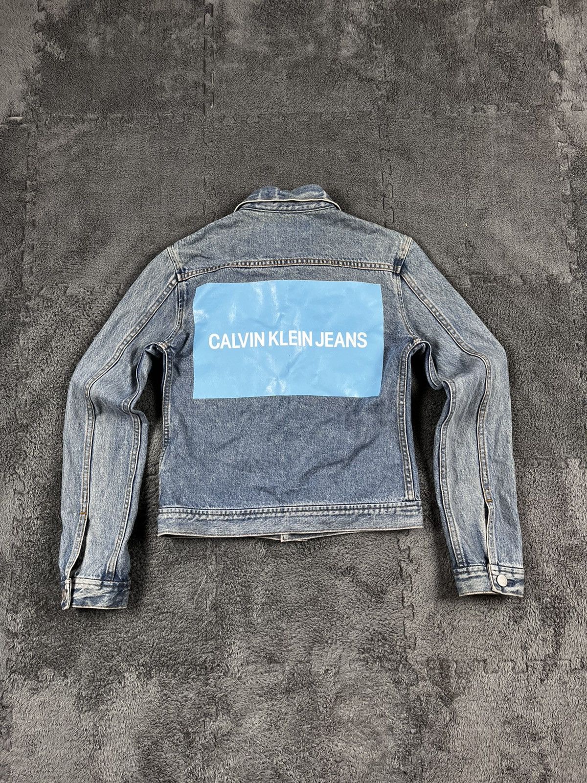 Calvin Klein Vintage calvin klein denim jacket (design by raf simons) Size XS / US 0-2 / IT 36-38 - 1 Thumbnail