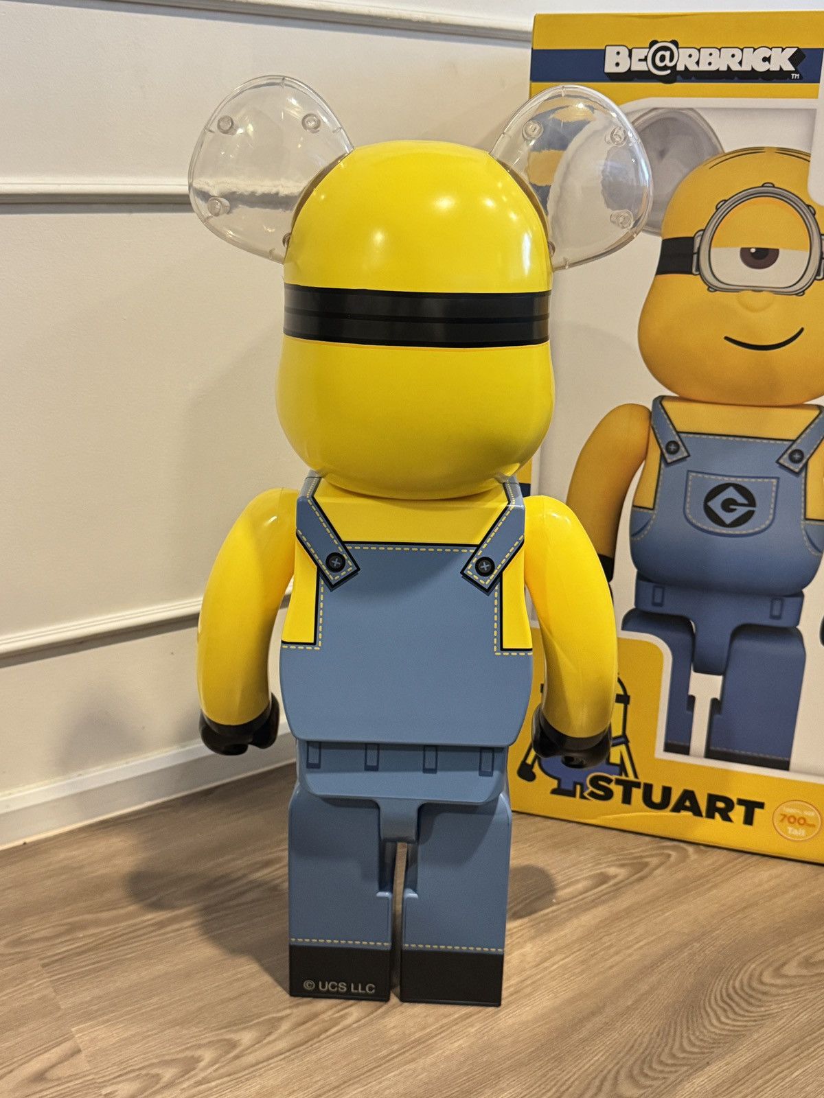 Other Bearbrick x Dispicable Me 3 Stuart 1000% Size ONE SIZE - 3 Thumbnail