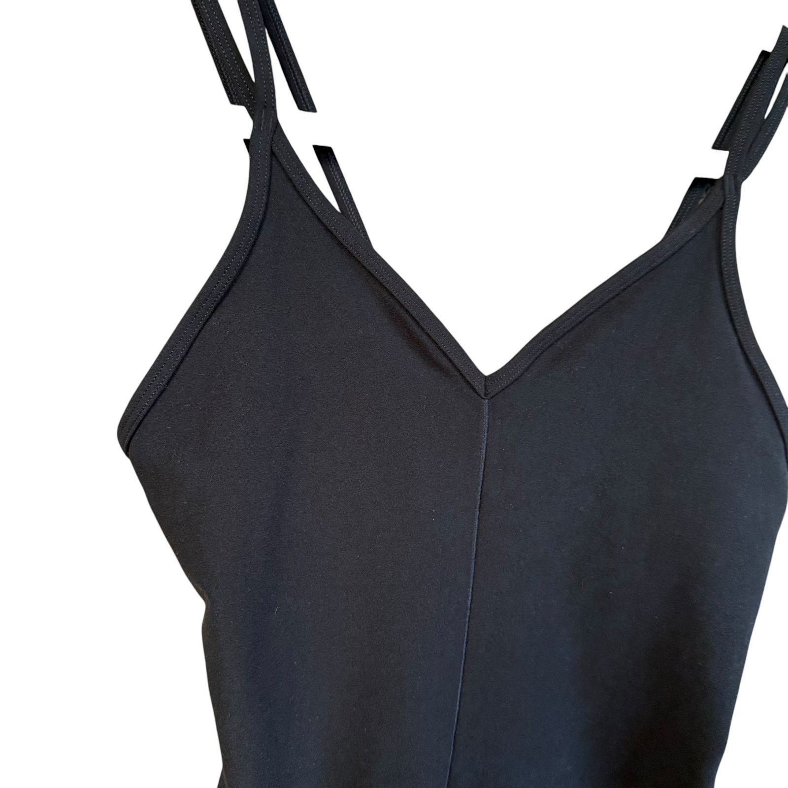 Alo Yoga Alo Yoga Alosoft Suns Out Black Size S V-Neck Double Straps Size S / US 4 / IT 40 - 7 Thumbnail