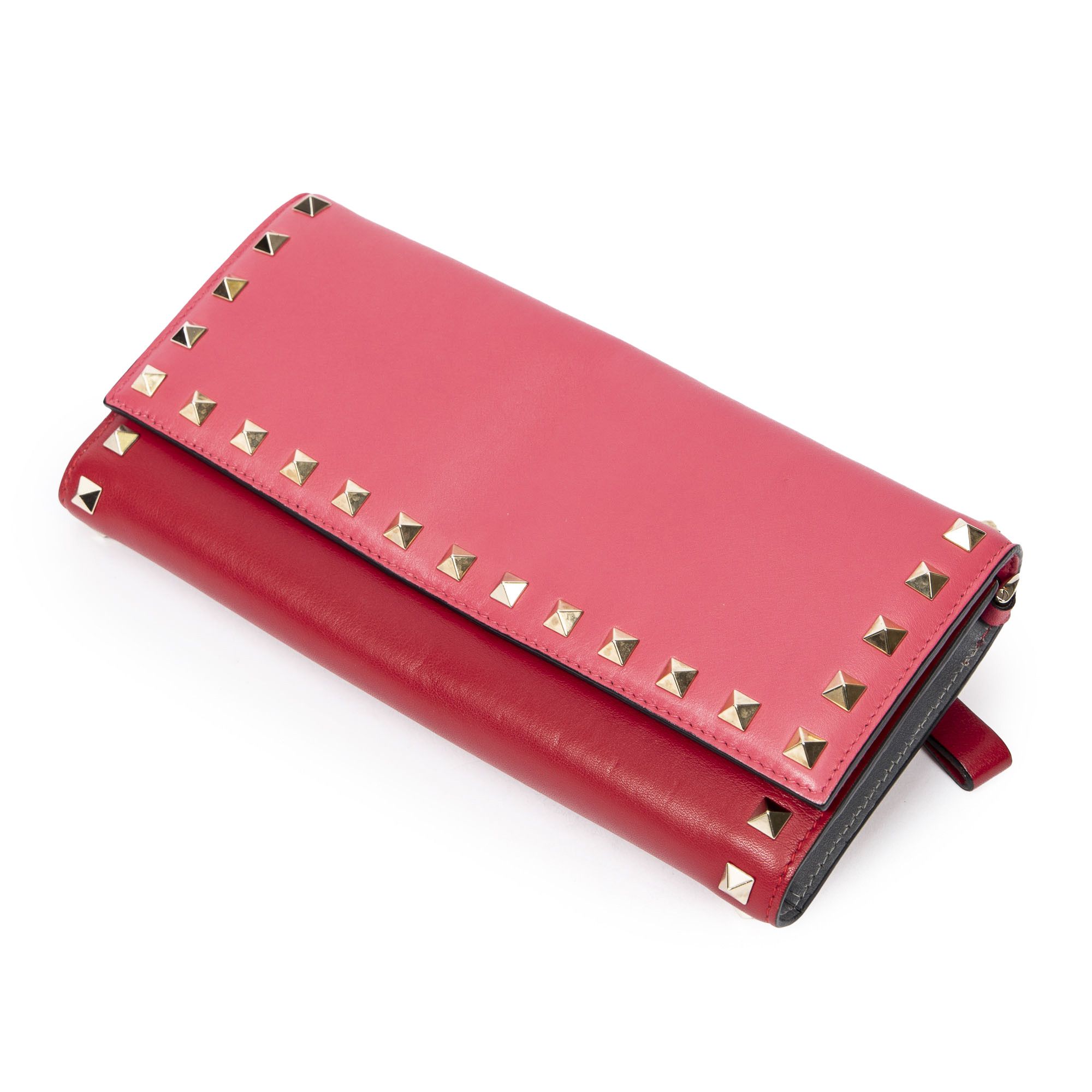 Valentino Rockstud Trifold Travel Wallet Size ONE SIZE - 1 Thumbnail