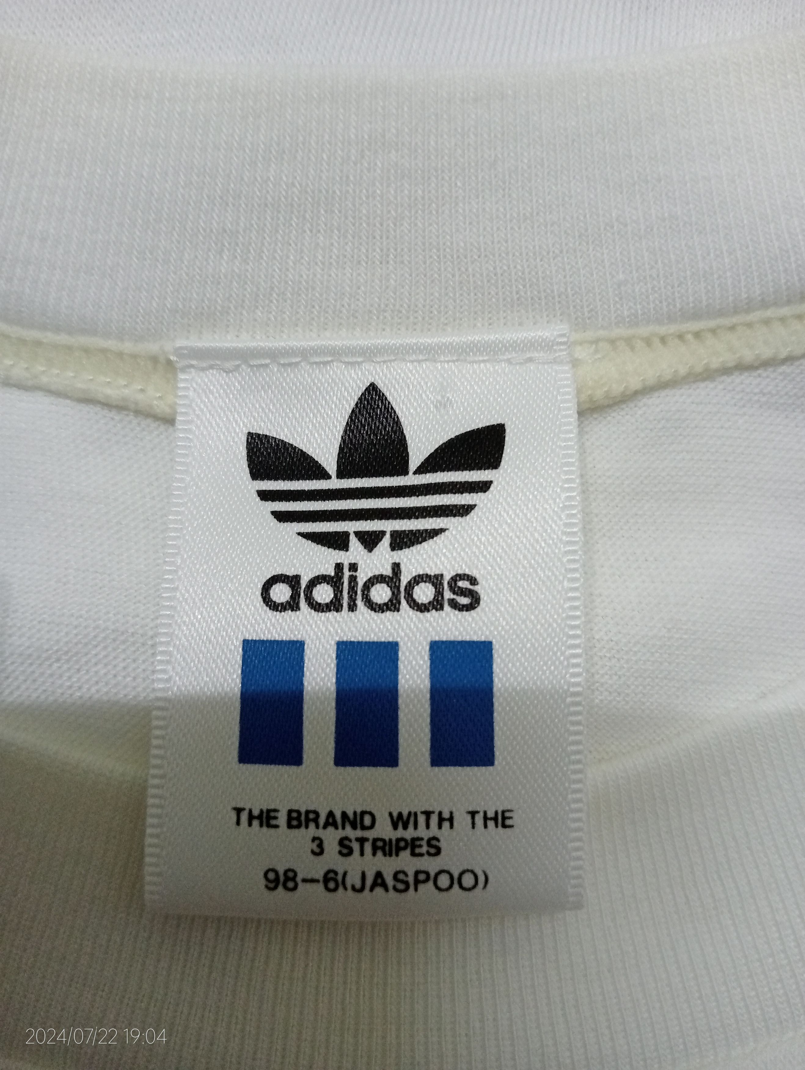 Adidas VTG '80s Adidas Single Stitch Soccer Camp with Signature Tee Size US M / EU 48-50 / 2 - 6 Thumbnail