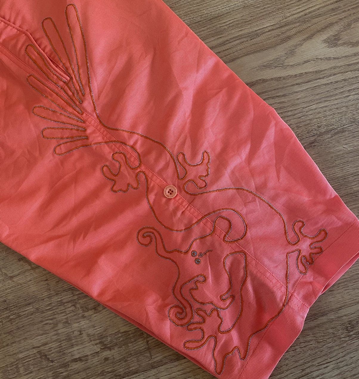 Maharishi Maharishi Dragon Orange Shorts x Japanese Brand x Vintage Size US 32 / EU 48 - 4 Thumbnail
