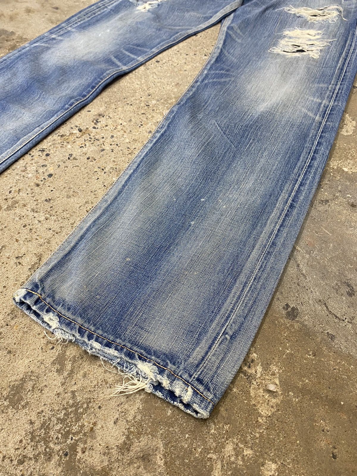 Edwin × Japanese Brand × Vintage Edwin blue jeans wash japanese brand Size US 33 - 6 Thumbnail