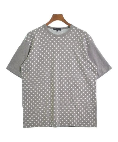 Comme des Garcons Homme Plus T-Shirts Dots Short Sleeve Round Neck Gray x White Size US L / EU 52-54 / 3 - 1 Thumbnail