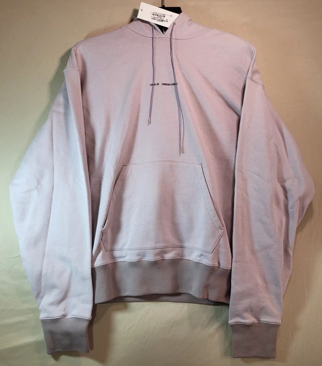 OAMC OAMC Dream Logic Arc Angel Graphic Hoodie Mens White Size US S / EU 44-46 / 1 - 1 Thumbnail